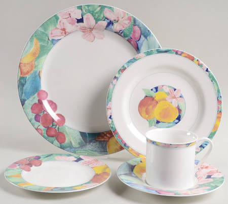 Exotic Garden 5 Piece Place Setting