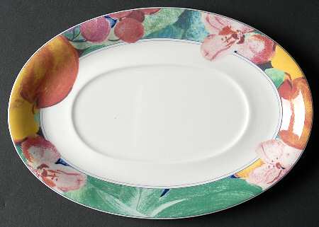 Exotic Garden Underplate for Gravy Boat