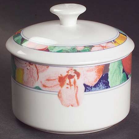 Exotic Garden Sugar Bowl & Lid