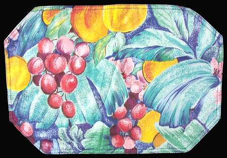 Exotic Garden Cloth Placemat