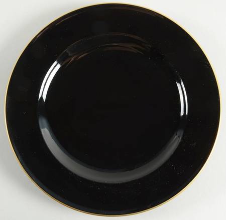 Exotic Gold Salad Plate