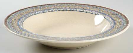 Exotica Large Rim Soup Bowl