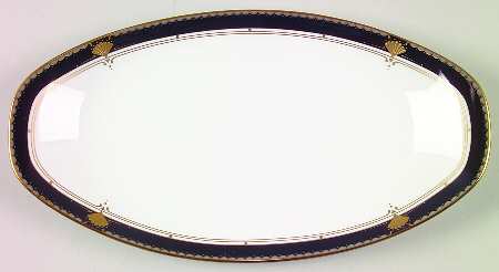 Fanfare Black Pickle Dish