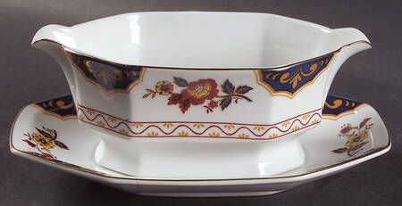 Far East Gravy Boat & Underplate