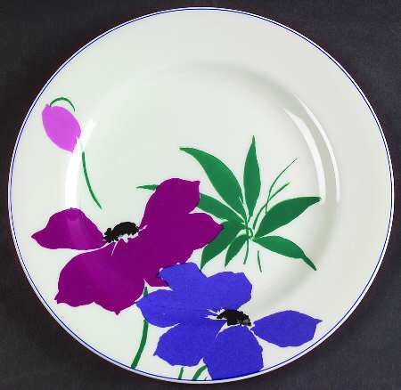 Fantasy Fleur Salad Plate