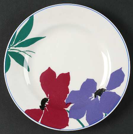 Fantasy Fleur Bread & Butter Plate