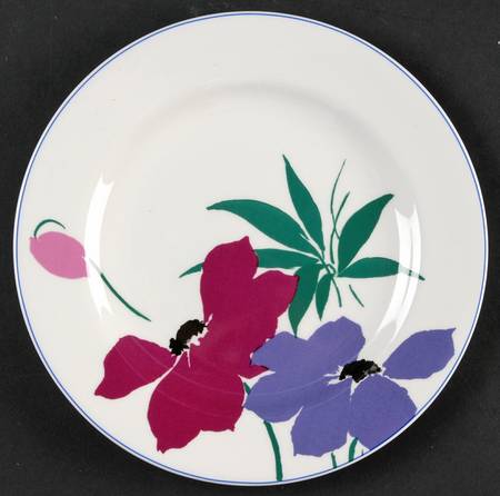 Fantasy Fleur Salad Plate