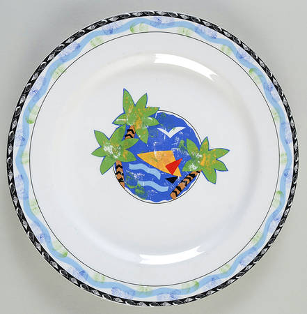 Fantasy Isle 12" Chop Plate (Round Platter)