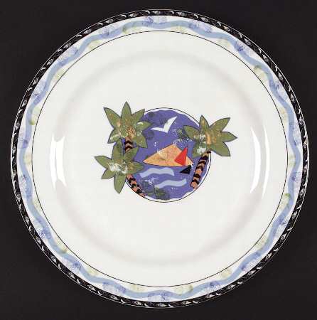 Fantasy Isle Bread & Butter Plate