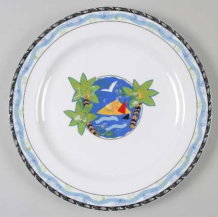 Fantasy Isle Dinner Plate