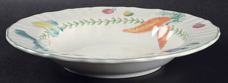Farm Medley Large Rim Soup Bowl