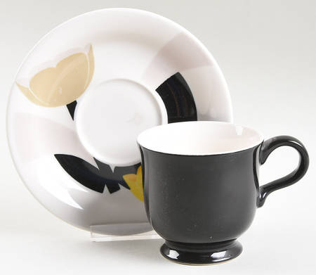 Fanfare Footed Cup & Saucer Set
