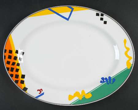 Fantango 14" Oval Serving Platter
