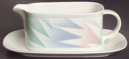 Fantazz Gravy Boat & Underplate (Relish/Butter)