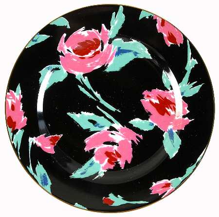 Fashion Rose Salad Plate