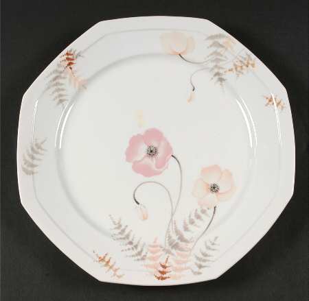 Fernflowers 12" Chop Plate (Round Platter)