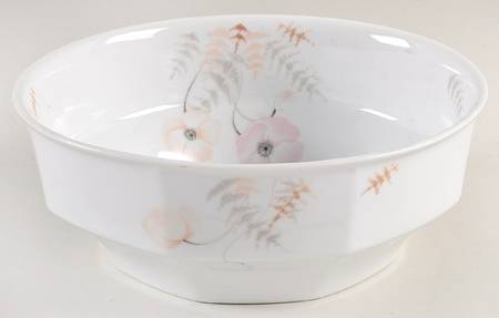 Fernflowers 8" Round Vegetable Bowl