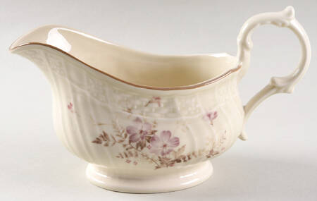 Fern Rose Gravy Boat