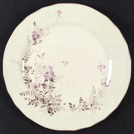 Fern Rose Dinner Plate