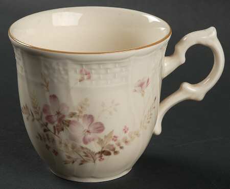 Fern Rose Flat Cup