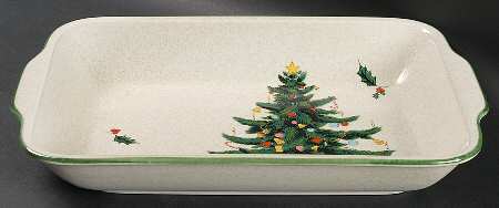 Festive Season 15" Rectangular Baker