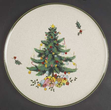 Festive Season Cake Plate