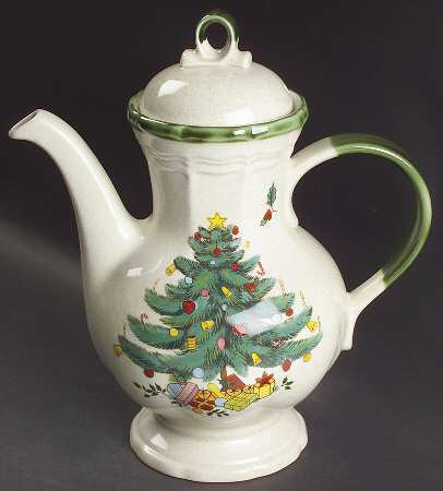 Festive Season Coffee Pot & Lid