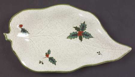 Festive Season Small Leaf Dish
