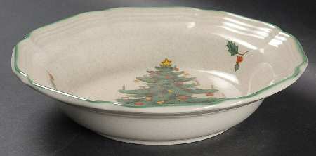 Festive Season Rim Soup Bowl
