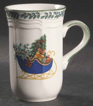 Festive Sleigh Cappuccino Mug
