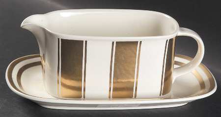 Fifth Avenue Gravy Boat & Underplate