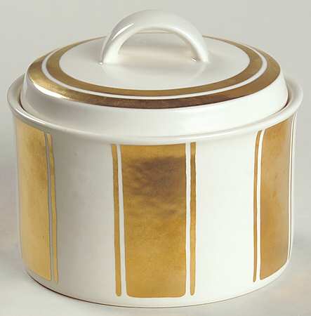 Fifth Avenue Sugar Bowl & Lid