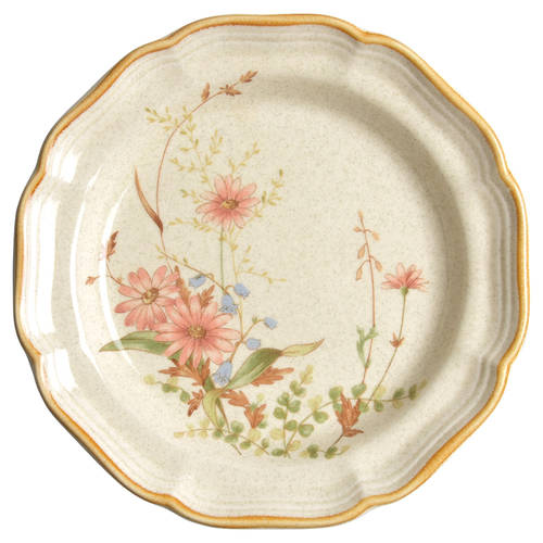 Field Bouquet Salad Plate