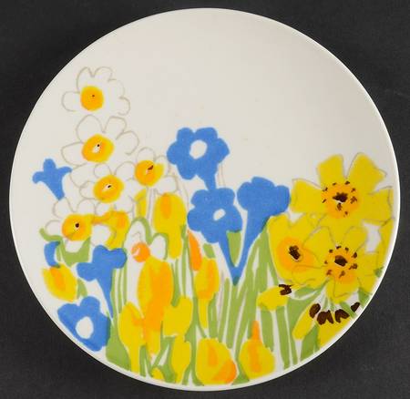 Field Flowers Salad Plate
