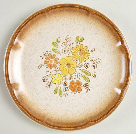 Field Flowers Salad Plate