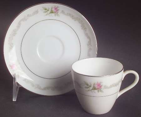 First Love Flat Demitasse Cup & Saucer Set