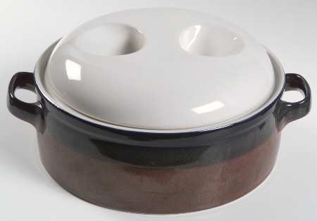 Fire Song 3 Quart Round Covered Casserole