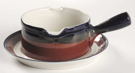 Fire Song Gravy Boat & Underplate