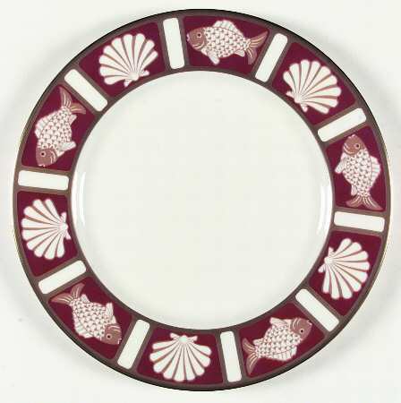 Fish and Shell Persian Red by Mikasa