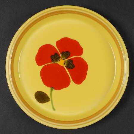 Flambe Salad Plate