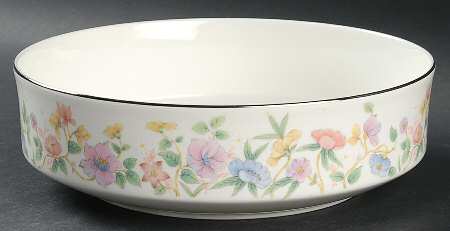 Fleur Avignon 9" Round Vegetable Bowl