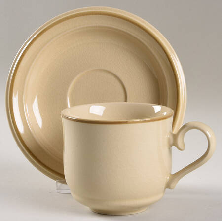 Floral Bazaar Flat Cup & Saucer Set by Mikasa