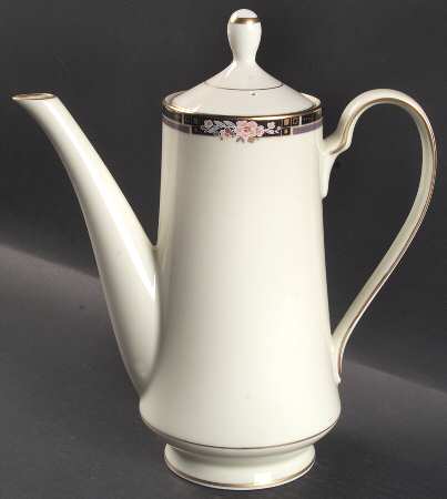 Florisse Black Coffee Pot & Lid