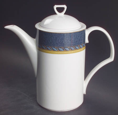 Florentine Blue Coffee Pot & Lid