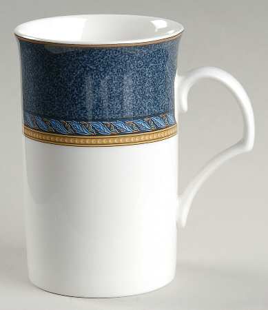 Florentine Blue Cappuccino Mug