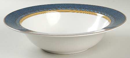 Florentine Blue 10" Round Vegetable Bowl