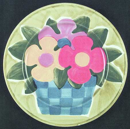 Floral Bouquet Dinner Plate