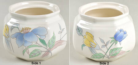 Floral Charm Sugar Bowl No Lid