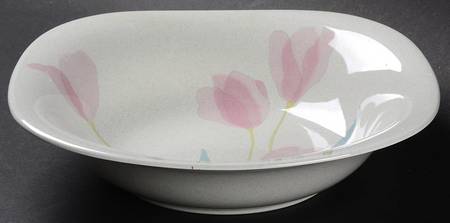 Floral Delight 9" Round Vegetable Bowl