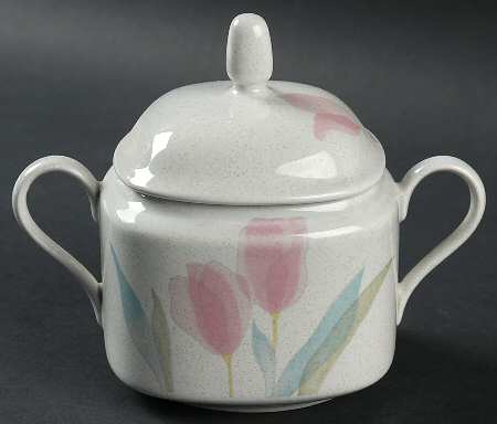 Floral Delight Sugar Bowl & Lid